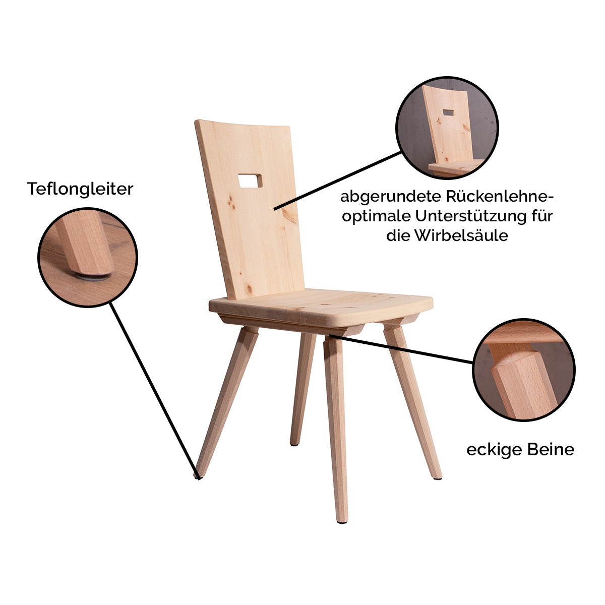 Eleganter Stuhl &