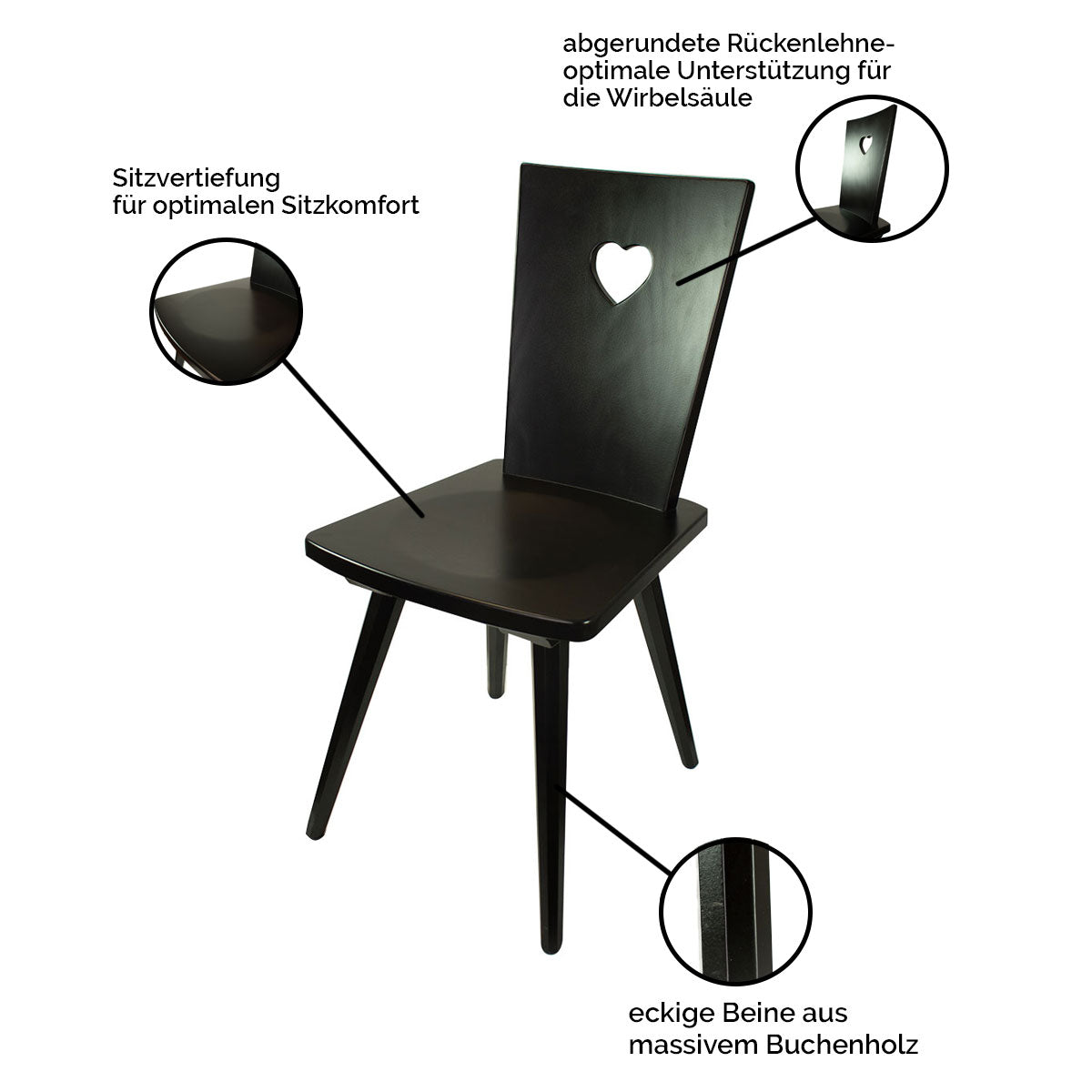 Eleganter Stuhl &