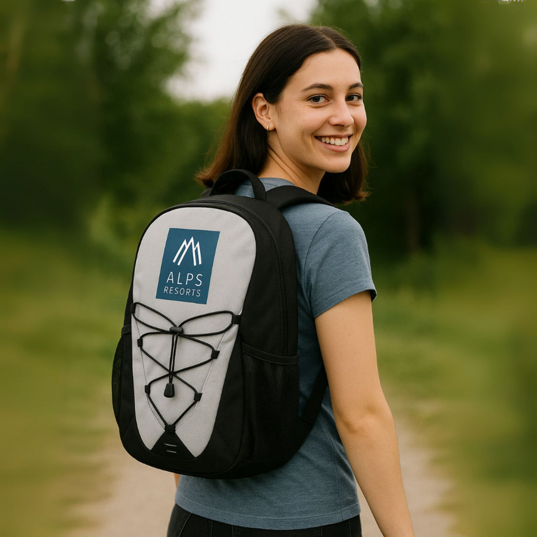 ALPS RESORTS Trail-Rucksack | 47 x 33 x 20 cm | Volumen ca. 24 l | Fronttasche mit Organizer | Polyester