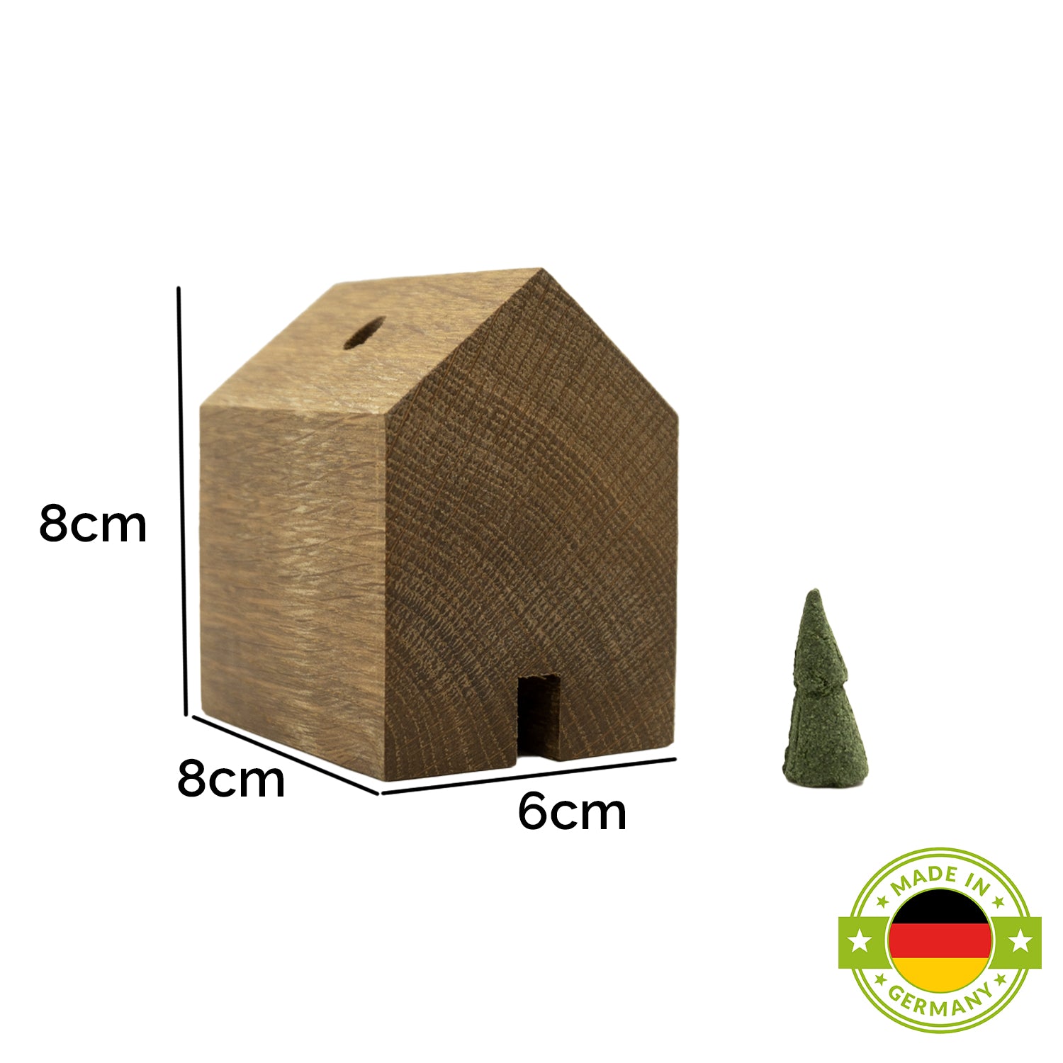 Rauchhaus aus verschiedenen edlen Hölzern