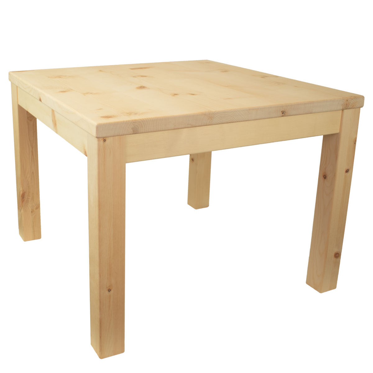 Kindersitzgruppe in Zirbenholz ‘Sweetheart’ | 1 Tisch und 4 Stühle | Made in Südtirol