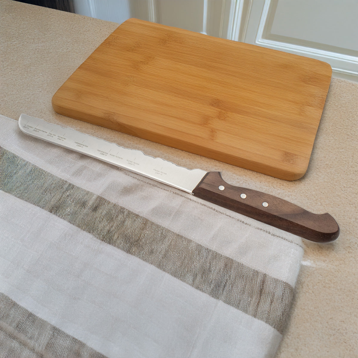 Brotmesser Nordkette | mit Panoramaschliff | handgemacht