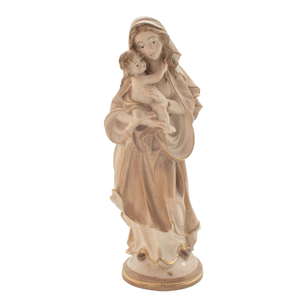 Madonna der Hoffnung mit Kind | Massivholz Figur | in verschiedenen Ausführungen und Größen | Made in Südtirol