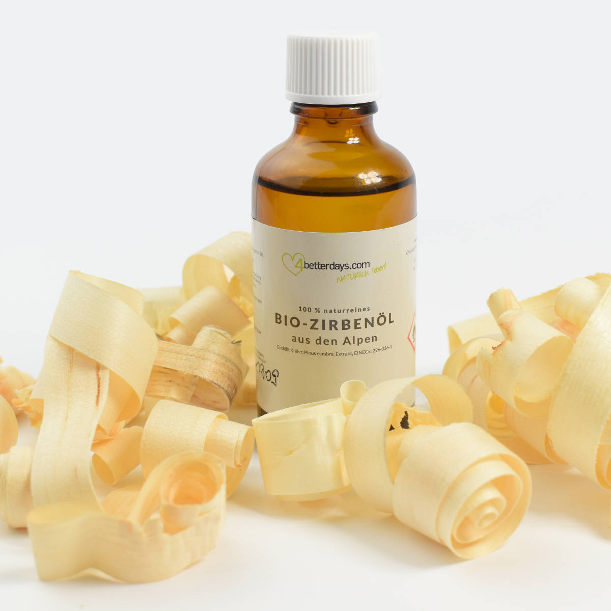 Reines Bio Zirbenöl | 100 % naturrein | verschiedenen Größen
