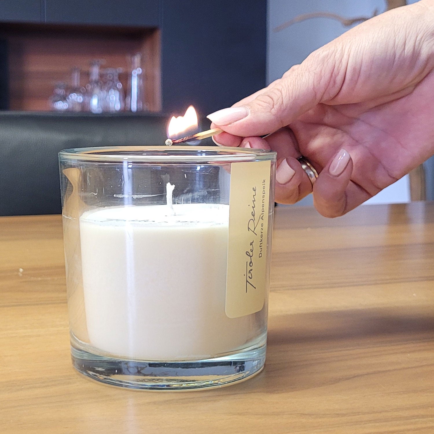 Duftkerze im Glas - TirolerReine - 250g - verschiedene Duftrichtungen