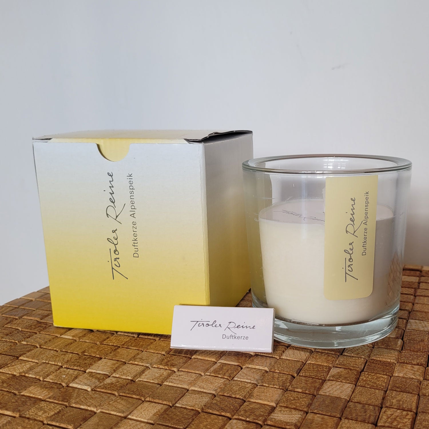 Duftkerze im Glas - TirolerReine - 250g - verschiedene Duftrichtungen