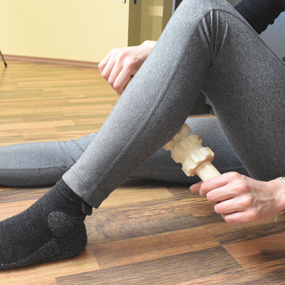 Faszienrolle aus Zirbenholz &