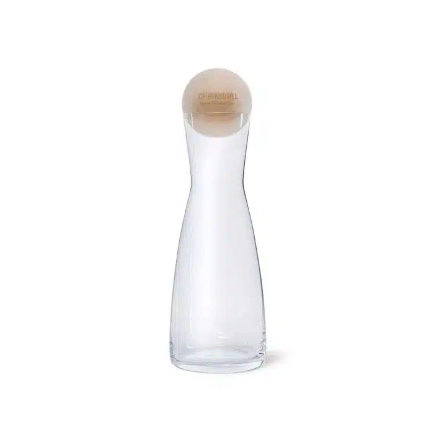 ZirbenKugel Set "ZirbenKugel by ZirbenFamilie" | 1 Liter Glaskaraffe + Zirbenkugel DM 7 cm | inkl. Gravur | Made in Austria