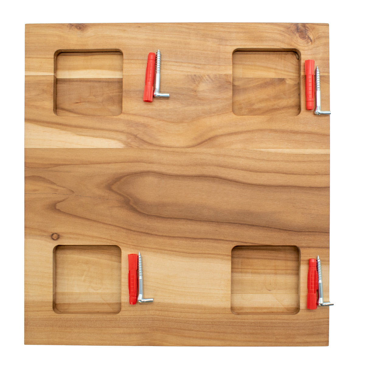 Edles Wandpaneel aus Apfelbaumholz &