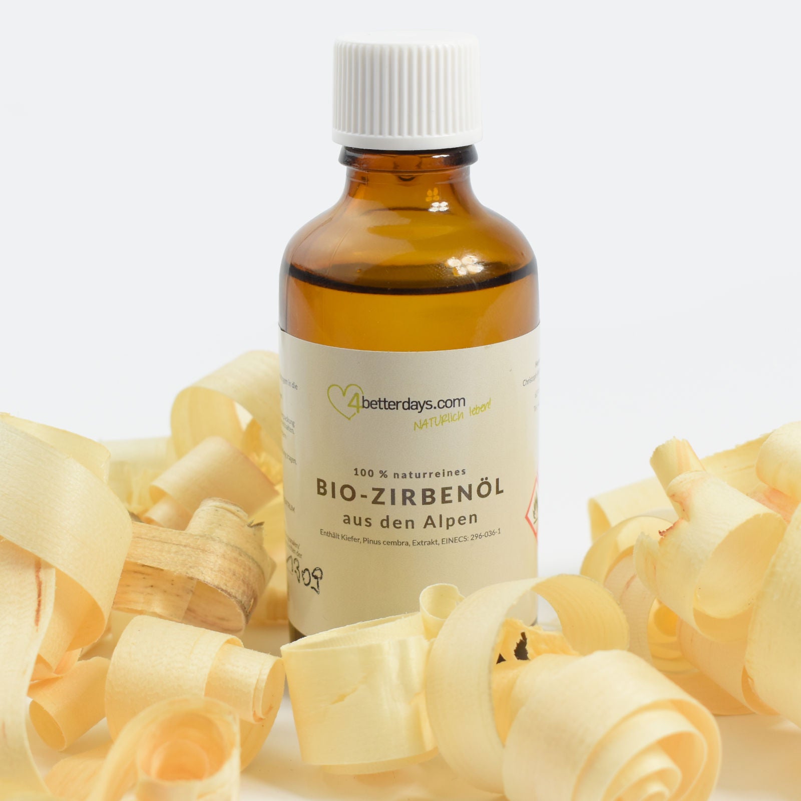 Reines Bio Zirbenöl | 100 % naturrein | verschiedenen Größen