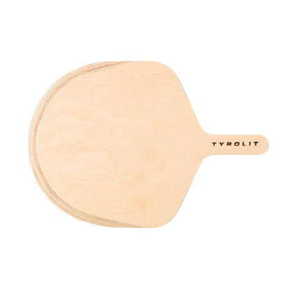 3-teilig Set - Pizzastein aus hochwertigem Cordierit mit Pizzaheber &amp; Grillhandschuh