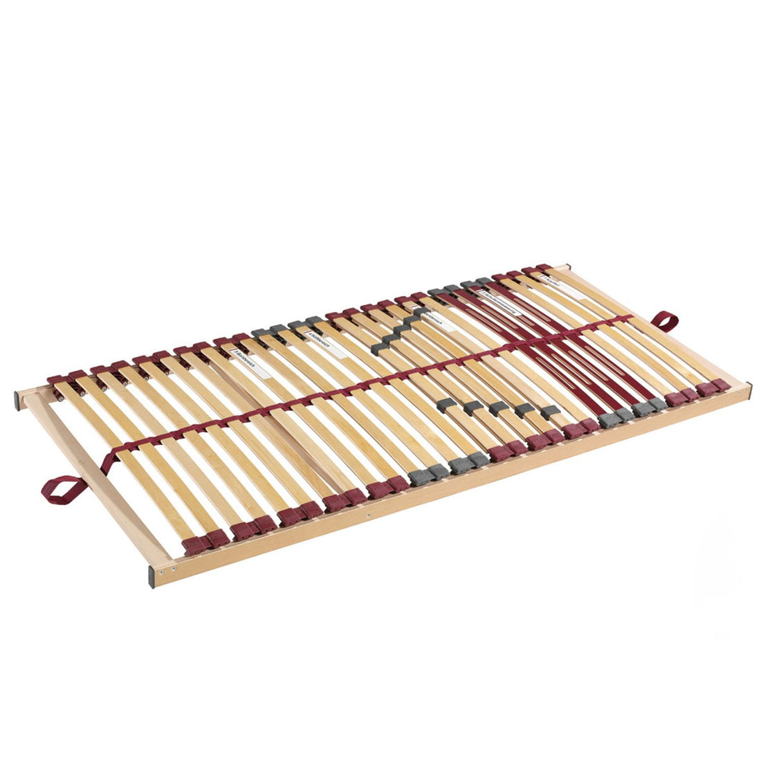 Lattenrost ‘Super Fix’ | B 90 x L 200 x H 10,5 cm | Buchenholz | 28 Federleisten | Härtegrad verstellbar