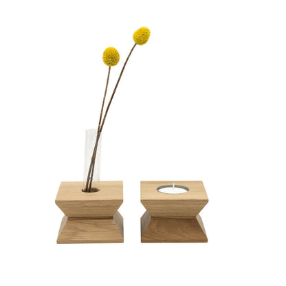 Kerzenhalter &amp; Blumenvase &