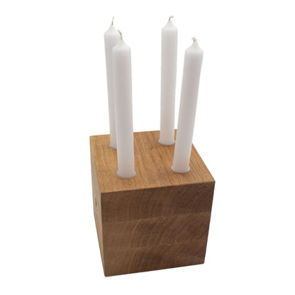 Kerzenwürfel ‘Advent und mehr’ | verschiedenen Größen und Ausführungen | inkl. Kerzen