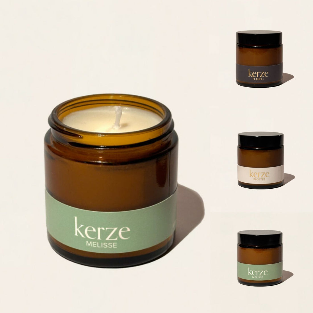 Duftkerze im Glas | reines Raps-Kokoswachs | 40 Stunden Brenndauer | verschiedene Duftnoten | Made in Austria