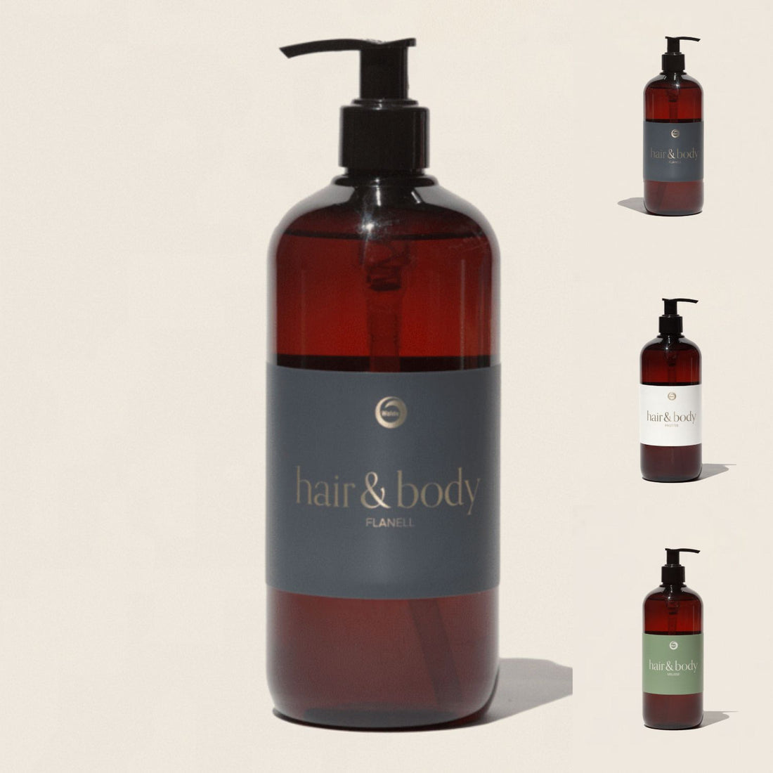 Hair- &amp; Bodyshampoo | verschiedene Duftnoten | 500 ml | Spenderflasche mit Pumpdispenser | 100% rezykliertem PET | von Kopf bis Fuß | Made in Austria