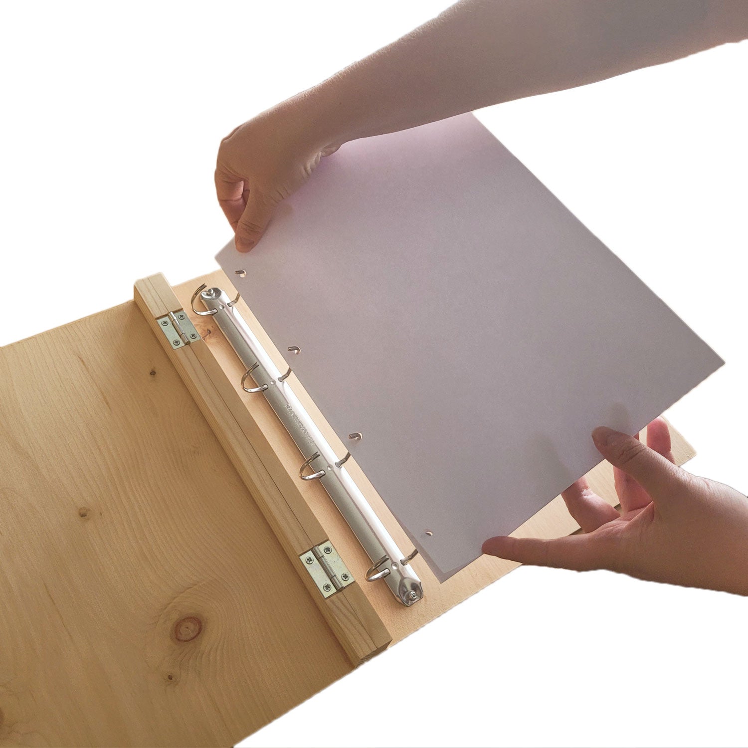 Edler Ordner aus Zirbenholz | verschiedene Größen | Echte Handarbeit aus Österreich