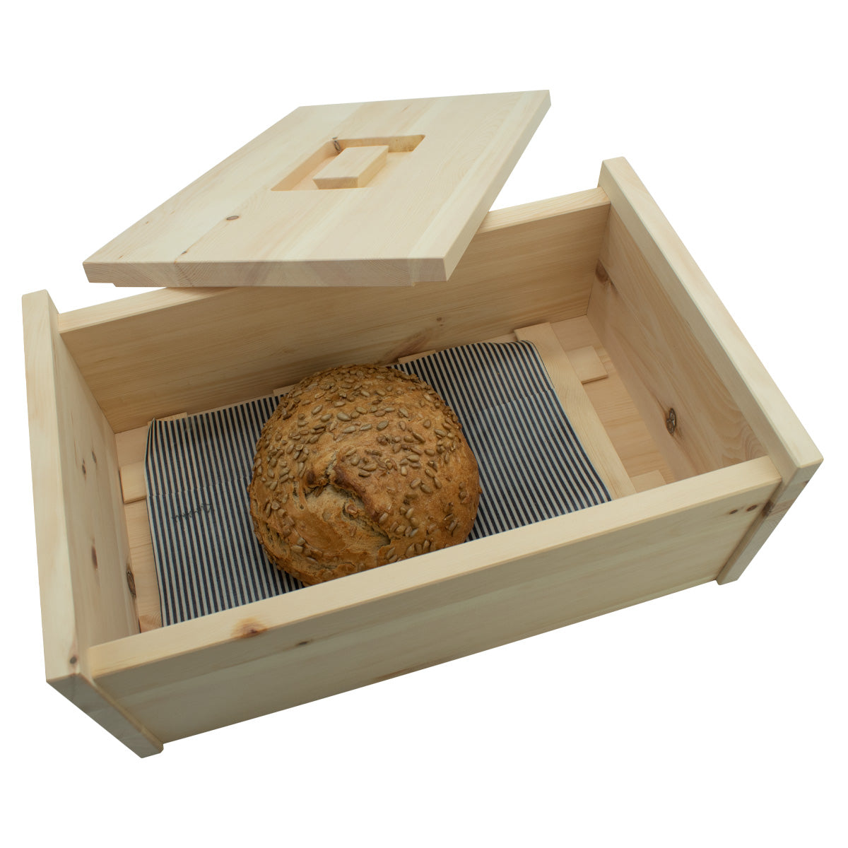 Brotkasten | massives Zirbenholz | abnehmbarer Deckel | in verschiedenen Größen | Made in Austria