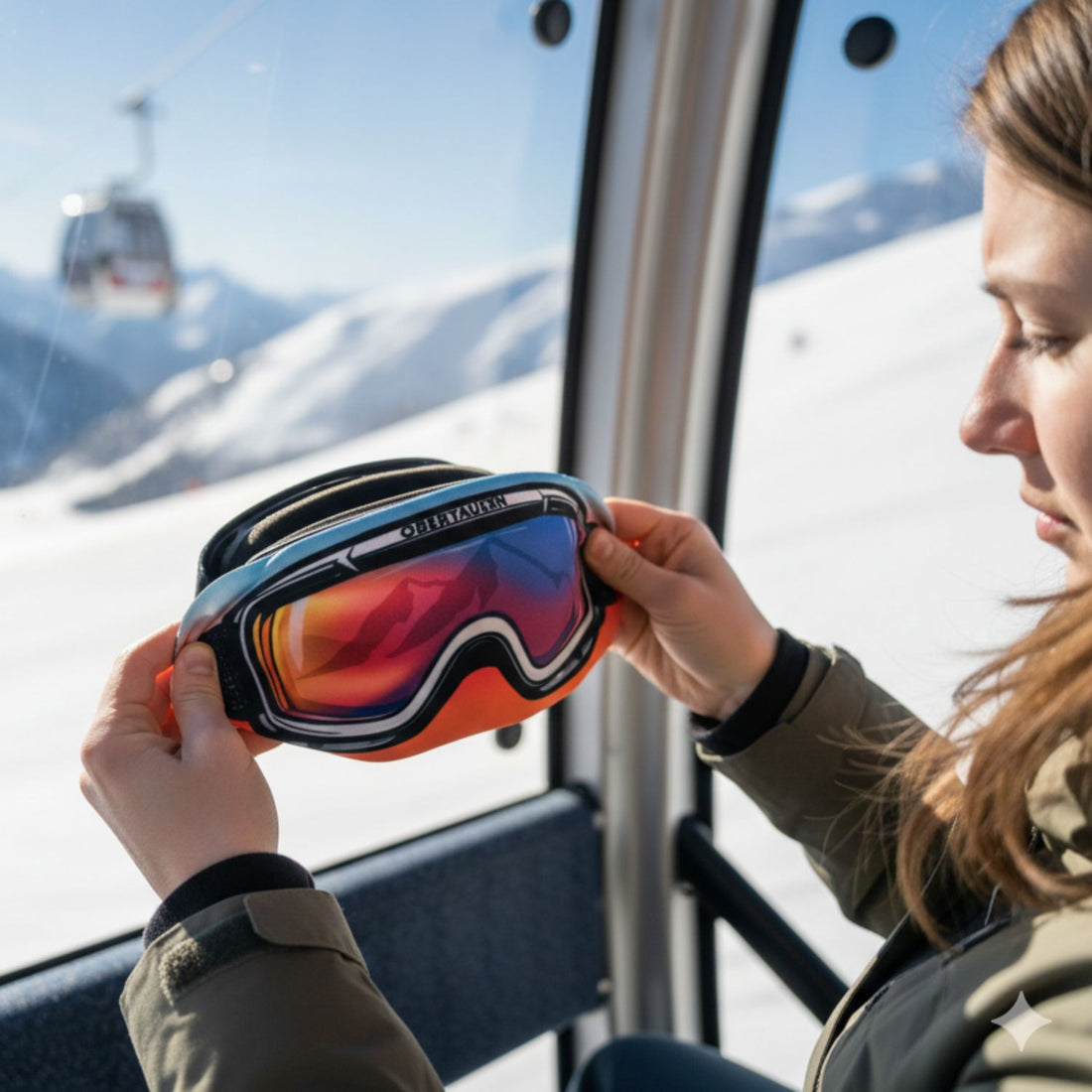 Obertauern Skibrillenschutz | 80% Polyester + 20% Elasthan