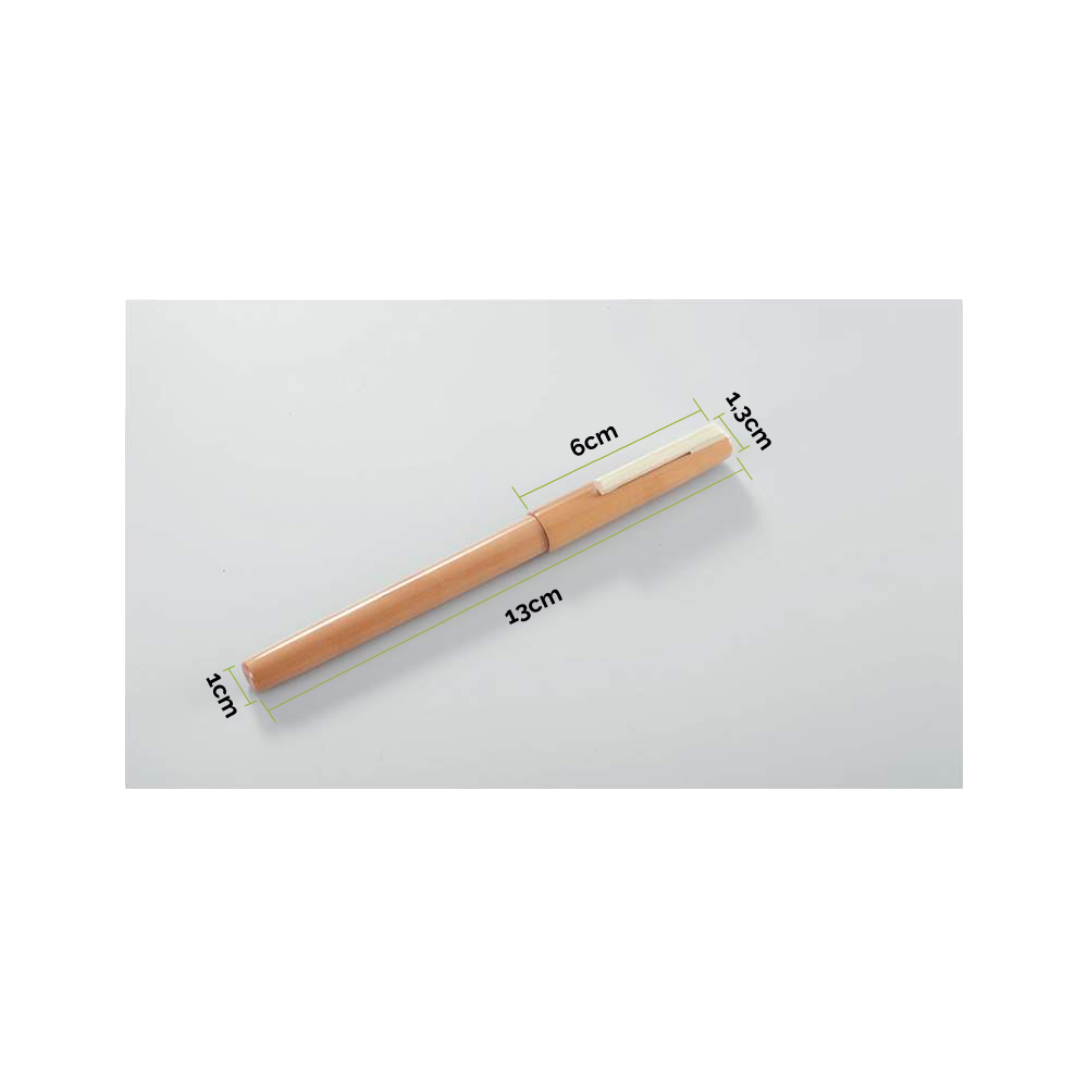 Tintenroller aus edlem Holz  &