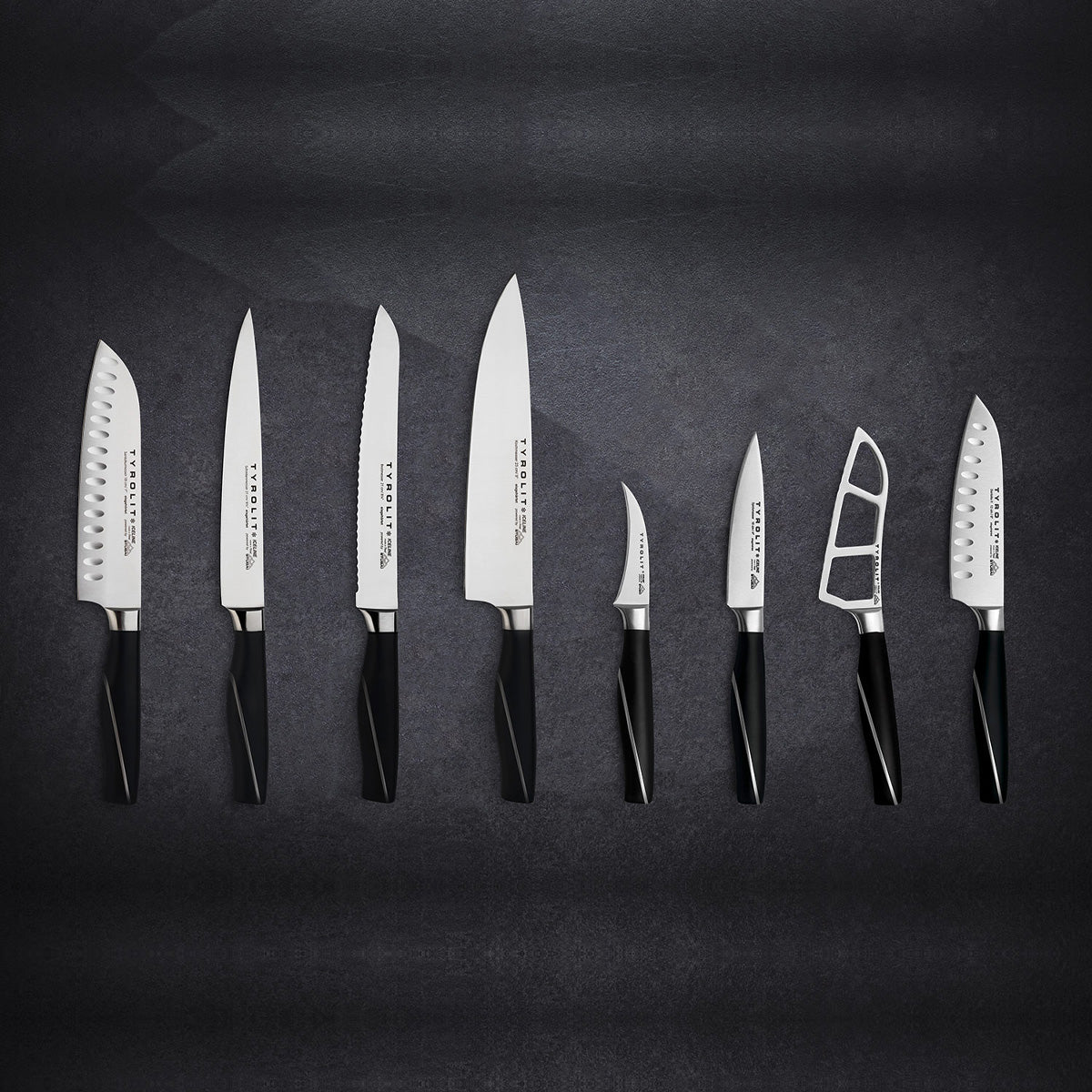 Hochwertiges Schinkenmesser aus Edelstahl 21 cm Klinge - mit ergonomischer Griff