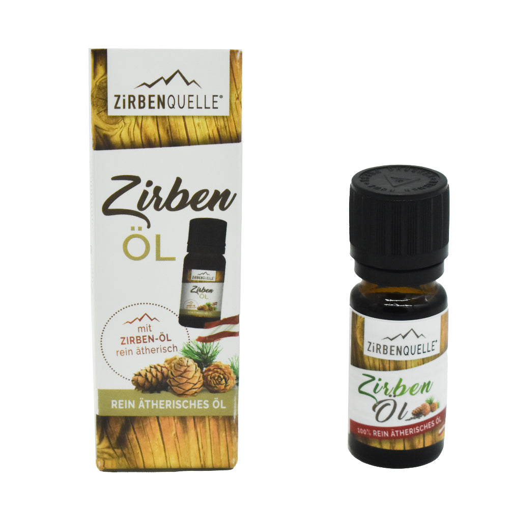 Rein ätherisches Zirben-Öl - 10 ml - Made in Austria