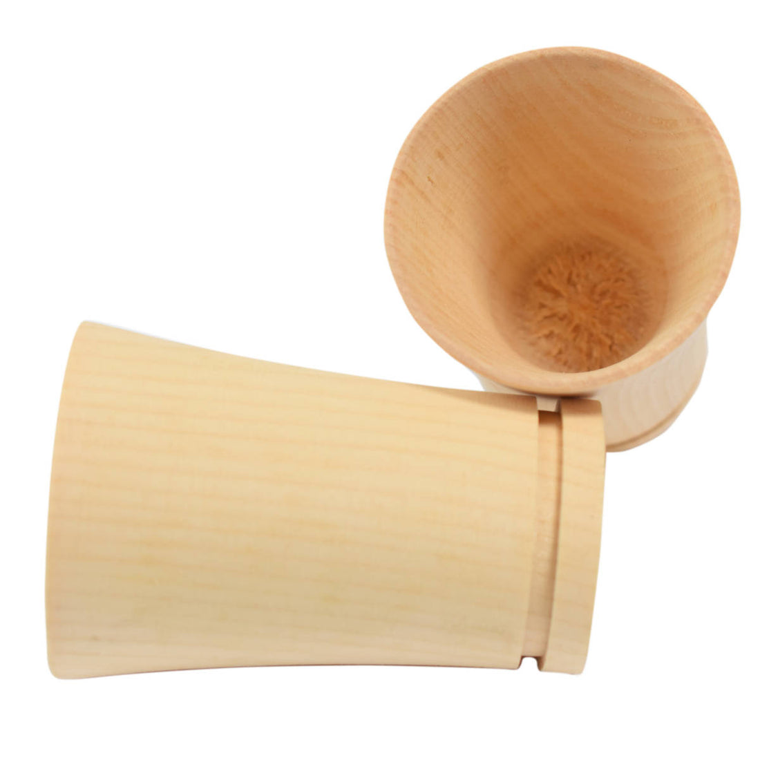 2 Stamperln aus Holz - &
