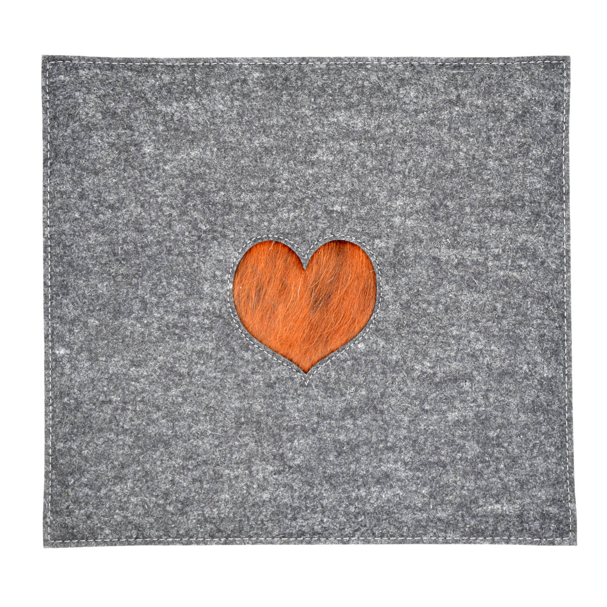 Stylisches Sitzkissen aus Filz mit Motiv ‘Cozy’