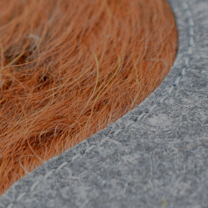 Stylisches Sitzkissen aus Filz mit Motiv ‘Cozy’