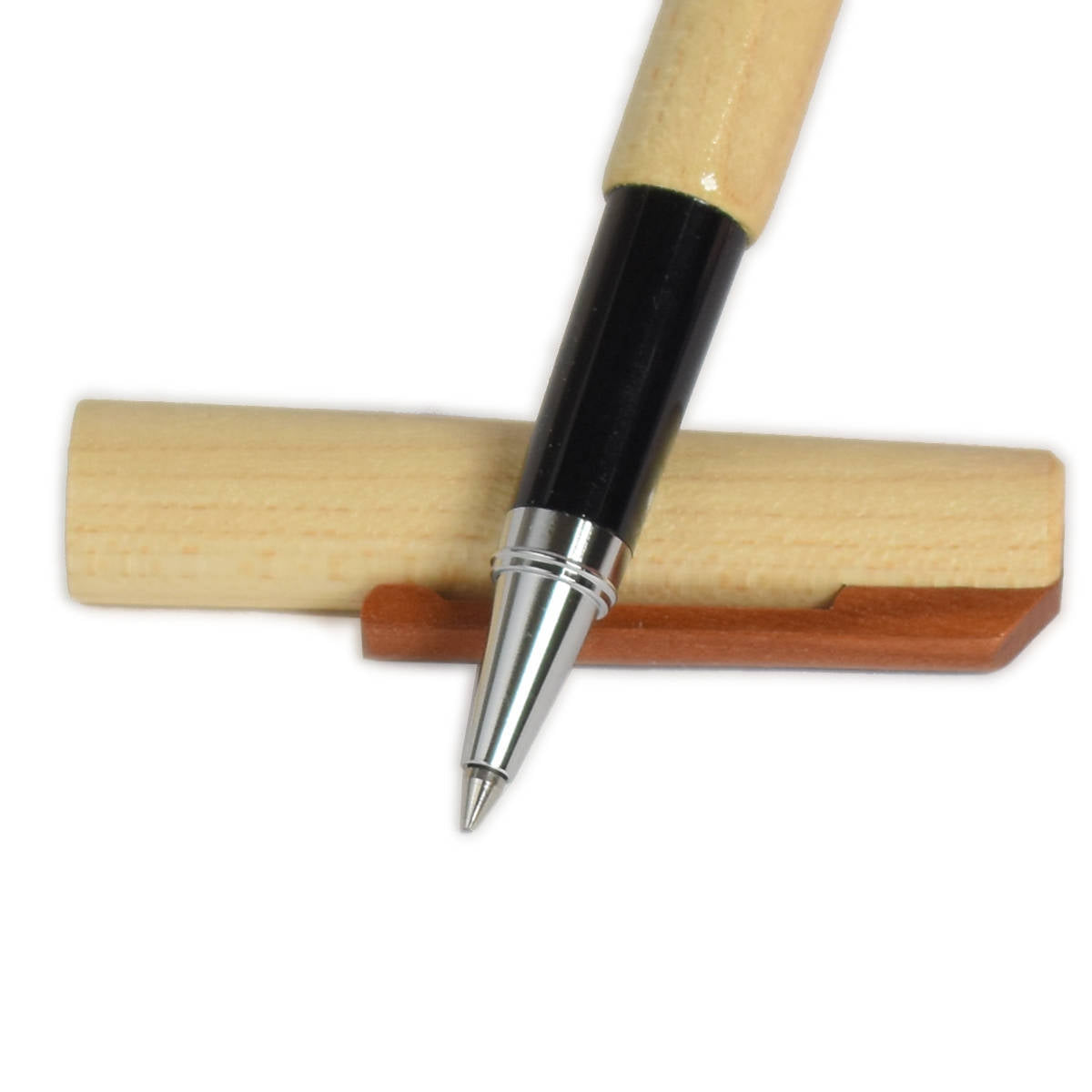 Tintenroller aus edlem Holz  &