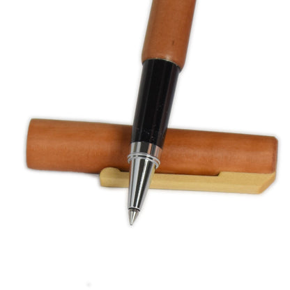 Tintenroller aus edlem Holz  &