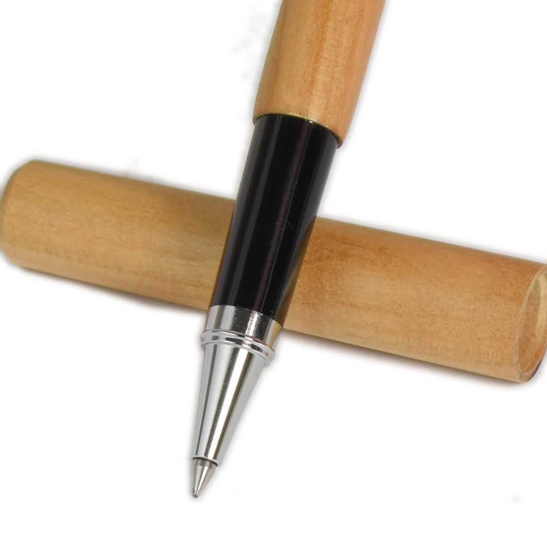 Tintenroller aus edlem Holz  &