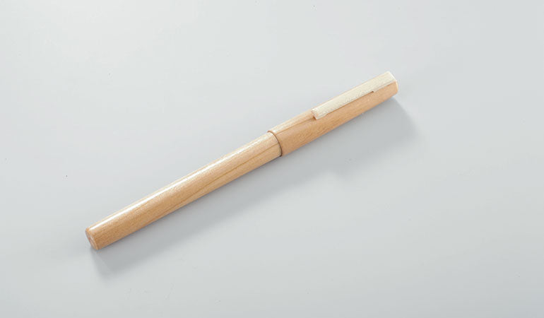 Tintenroller aus edlem Holz  &
