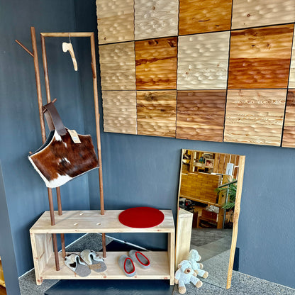 Edles  Wandpaneel aus Zirbe  &