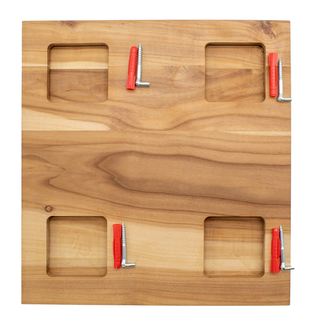 Edles Wandpaneel aus Apfelbaumholz &
