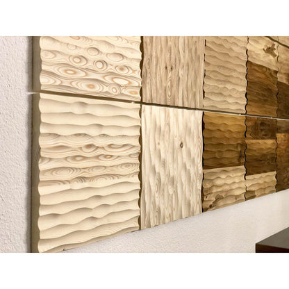 Edles  Wandpaneel aus Zirbe  &