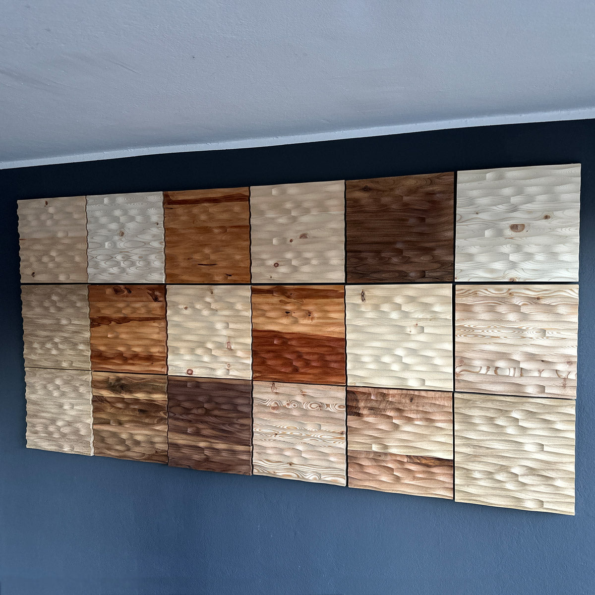 Edles  Wandpaneel aus Zirbe  &