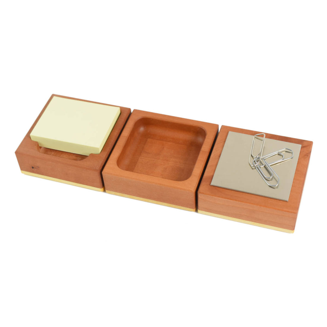 3er Set - Zettelspender, Aufbewahrung und Klammerspender &