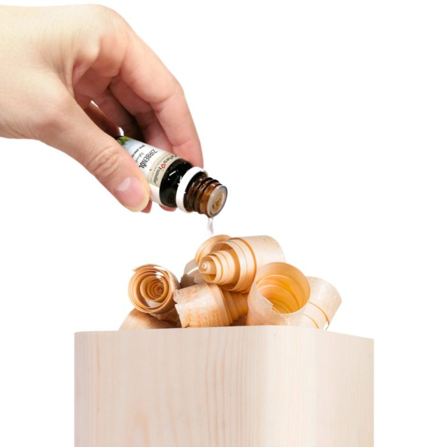 ZirbenRaumlüfter inkl. 10ml ZirbenÖl | 14x14x34 cm