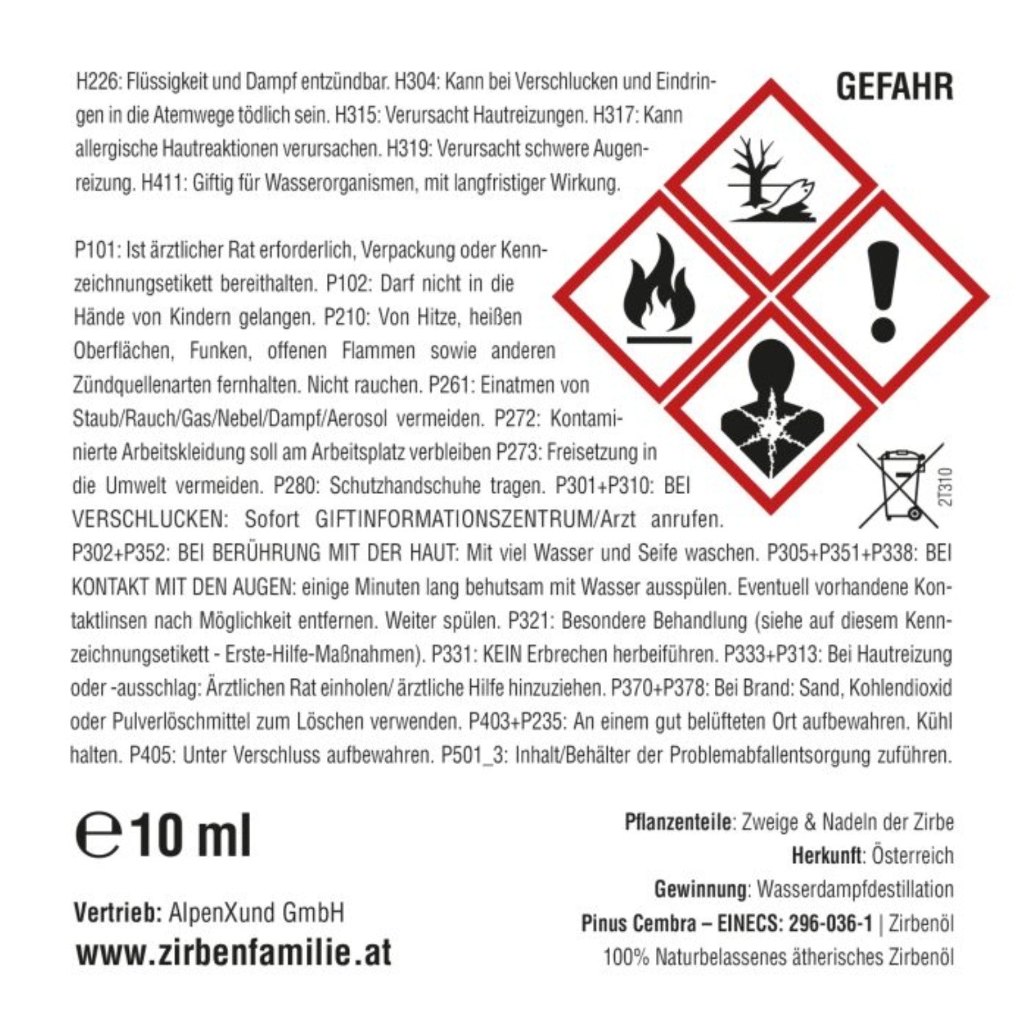 Zirbenwürfel &