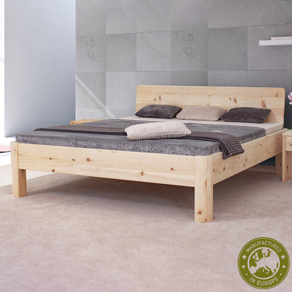 Vollholzbett aus Zirbe &